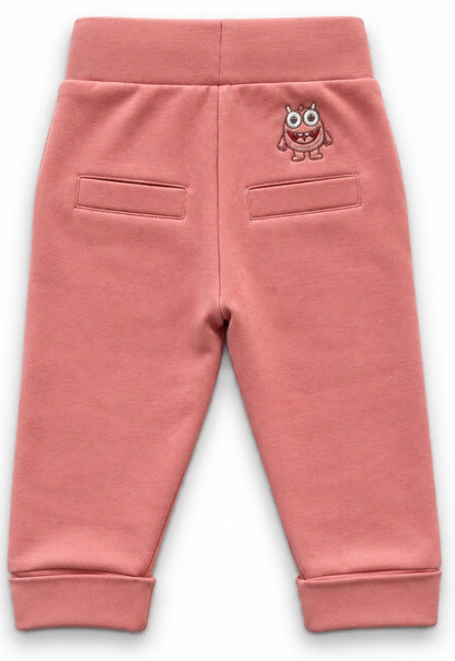 Krabbelhose Abenteuer in Dusty Peony - Hinteransicht